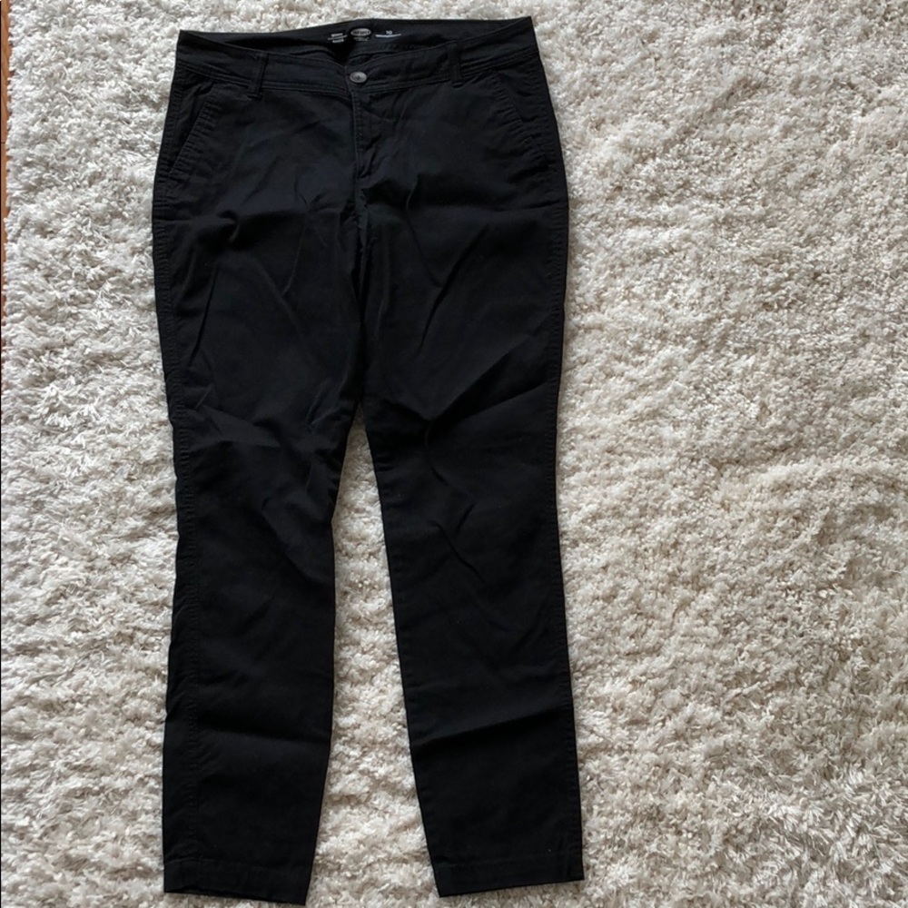 Black Skinny Khakis